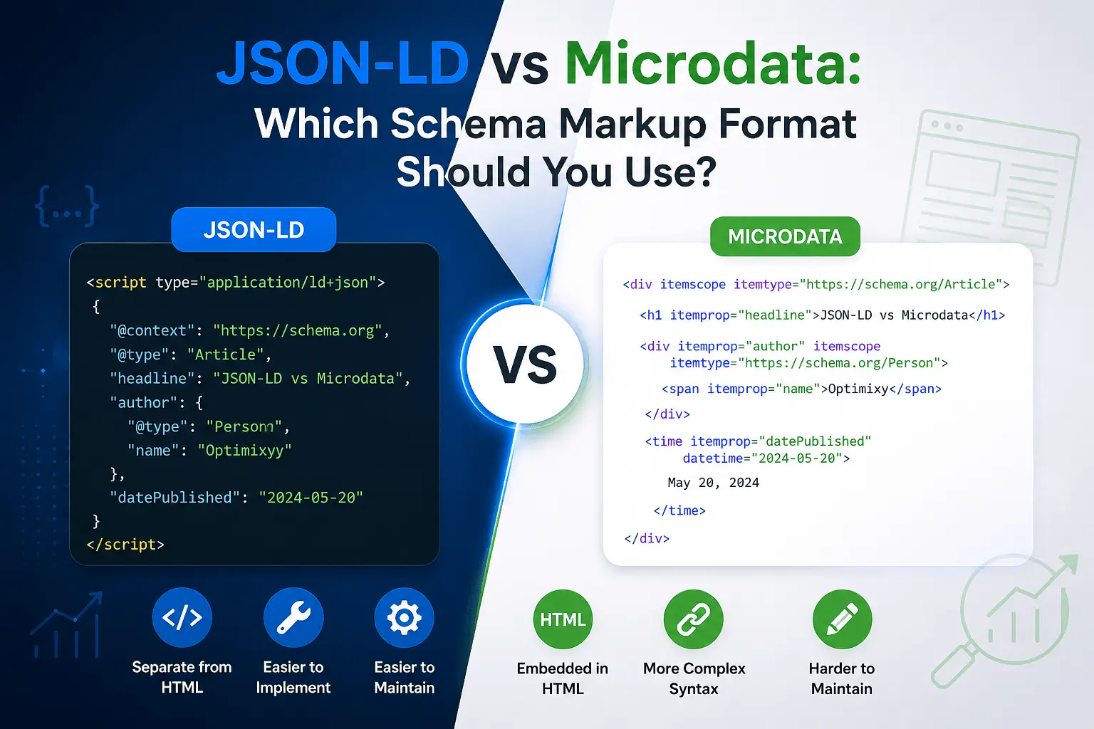 JSON-LD vs Microdata: Which Schema Markup Format Should You Use?