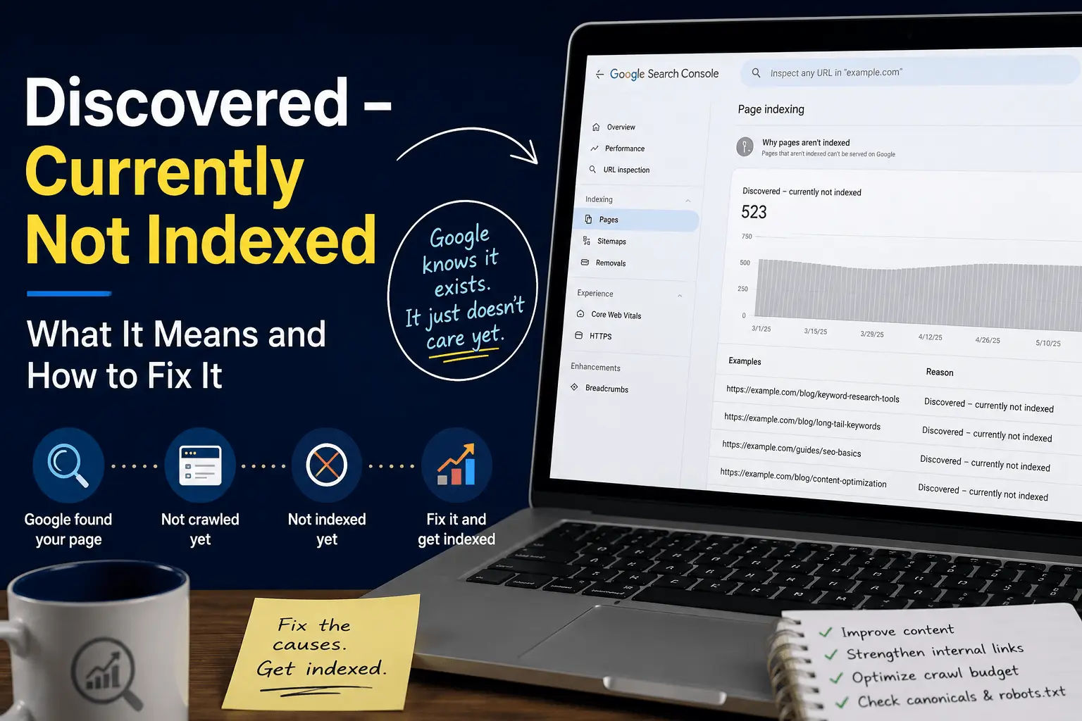 Discovered – Currently Not Indexed: What It Means and How to Fix It