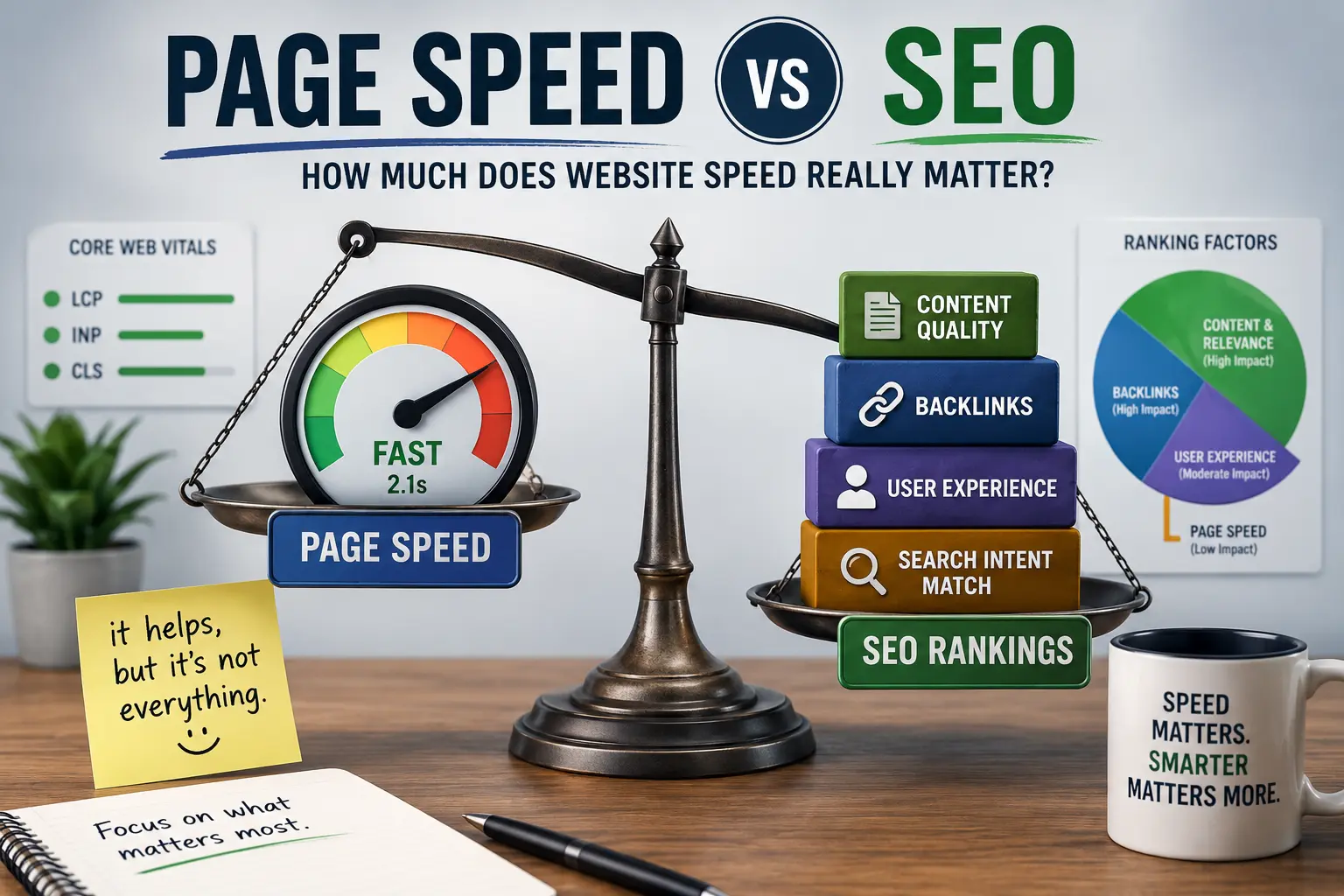 Page Speed vs SEO: How Much Does Website Speed Really Matter? - SEO guide and tips