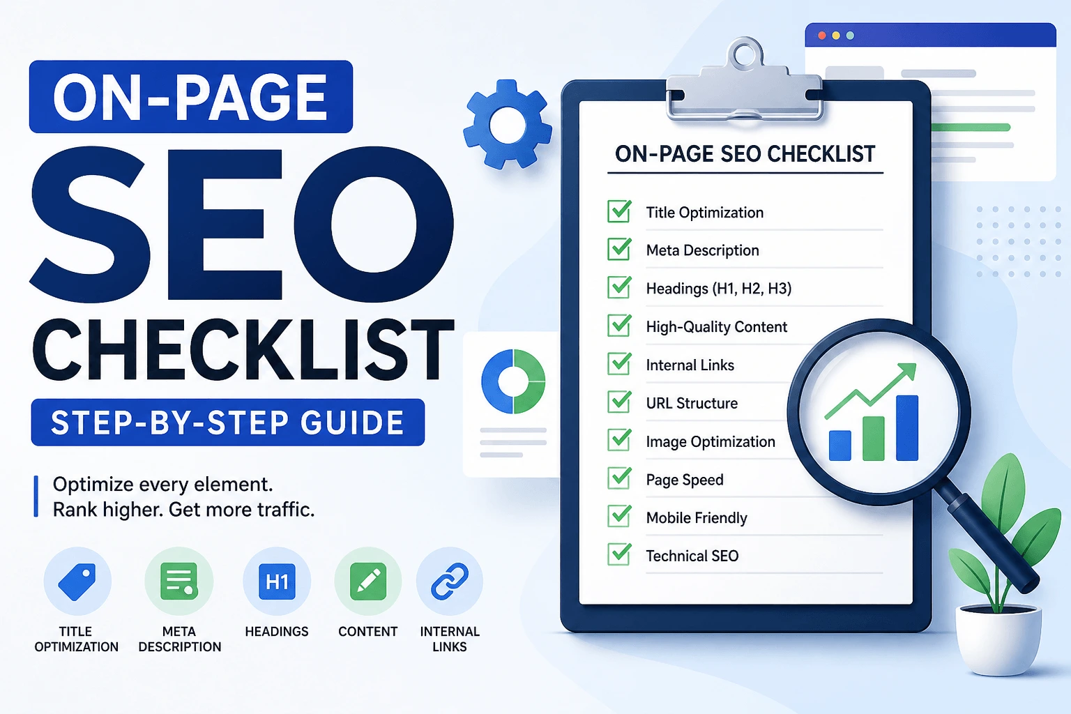 On-Page SEO Checklist (Step-by-Step Guide That Actually Works)